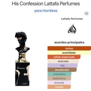 Lattafa His Confession EDP 100ml - Imagen 6