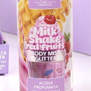 COSMI Body Mist Glitter Milk Shake Red Fruits y Ice Cream Marshmallow 100ml Aroma Fresco y Alegre Ideal para Cualquier Ocasión - Imagen 3