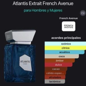 French Avenue Atlantis Extrait EDP - Imagen 4