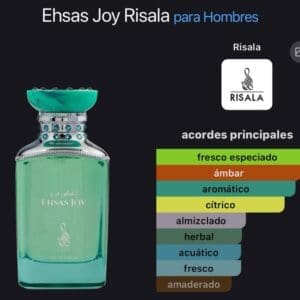 Ehsas Joy Risala Perfume para hombre Eau de Parfum 100 ml - Imagen 4