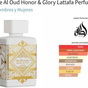 Lattafa Badee Al Oud Honor & Glory EDP 100ml - Imagen 4