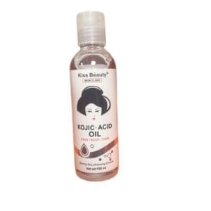 Kiss Beauty Kit Completo Kojic Acid Cuidado Facial y Corporal con 5 Productos para Piel Luminosa y Hidratada - Imagen 4