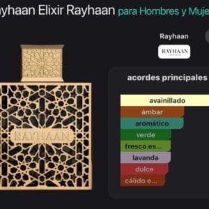 Rayhaan Elixir EDP 100ml - Imagen 4