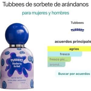 Tubbees Blueberry Sorbet 50ml - Imagen 3
