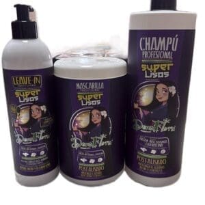 Doña Flora Tratamiento para el cabello no caída súper liso pelazo y dream Champú Mascarilla y Leave-in varios modelos disponibles - Imagen 8