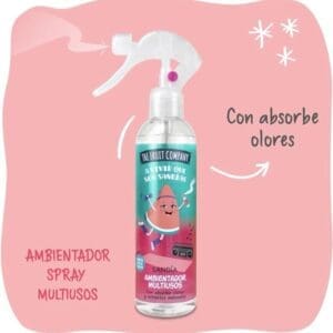 Pack Fruit Company Sandía 4 productos gel de baño crema corporal colonia y spray hogar fragancia tropical - Imagen 4