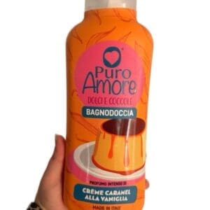 Gel Ducha Puro Amore Crème Caramel alla Vaniglia , Dubái chocolate , bagnodoccia y cheesecake - Imagen 9