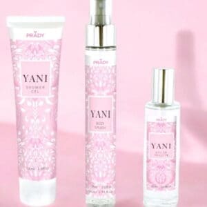Prady – Set Yani Pour Femme (Shower Gel + Body Splash + Eau de Toilette) - Imagen 3