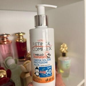 Crema Solar SPF 50 Baby Retinol Complex 150ml Protección Alta UVA+UVB Resistente al Agua - Imagen 3