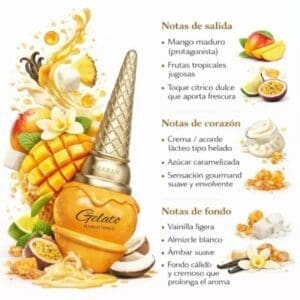 Amaran Gelato Mango Tango EDP 100ml - Imagen 6