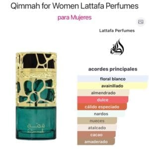 Lattafa Qimmah EDP 100ml - Imagen 4