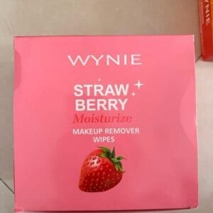 Wynie Toallitas Desmaquillantes con Aroma a Fresa 30 Unidades Hidratantes para Retirar Maquillaje - Imagen 3