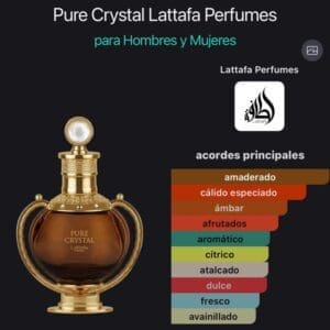 Lattafa Pure Crystal EDP 100ml - Imagen 4