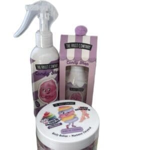 Pack Fruit Company chicle de fresa , osito de gominola y nube de colores y algodón de azúcar - Imagen 9