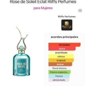Rose De Soil Eclat 100ml perfume femenino Riiffs - Imagen 5