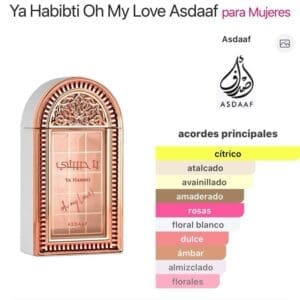 Asdaaf Ya Habibti Oh My Love EDP - Imagen 4