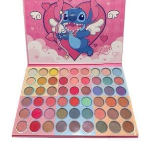 Kevin&Coco Paleta de Maquillaje Kawaii con 10 Colores y Espejo Integrado Tres Modelos Disponibles Diseño Divertido y Encantador - Imagen 9