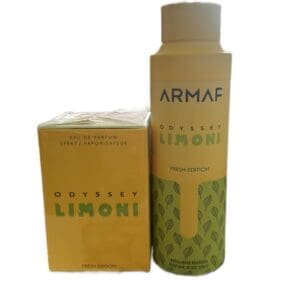 Armaf Odyssey Limoni Fresh EDP 60ml + Body Spray 200ml - Imagen 3