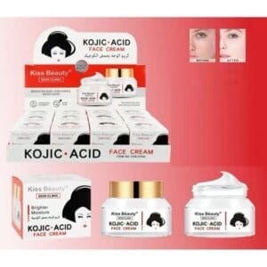 Kiss Beauty Crema Facial con Ácido Kojic para Piel Radiante y Uniforme Skin Clinic - Imagen 5