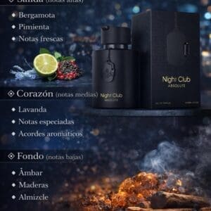 Night Club Absolute EDP 100ml - Imagen 5