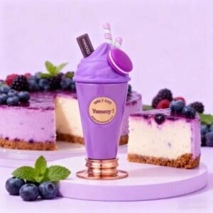 Bruma corporal Only One con diseño de helado Morado - Imagen 4