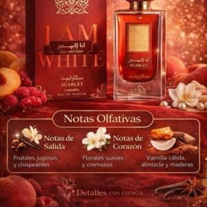 Lattafa Ana Abiyedh Scarlet EDP 100ml - Imagen 6