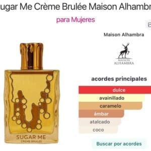 Maison Alhambra Creme Brulee Sugar Me EDP 100ml - Imagen 6