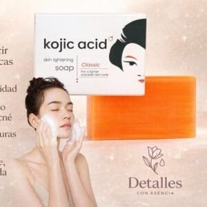 Jabón Kojic Acid Guanjing Beauty jabón  de Ácido Kójico – Piel más luminosa y uniforme - Imagen 4