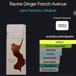 French Avenue Ravine Ginger EDP 100ml - Imagen 4