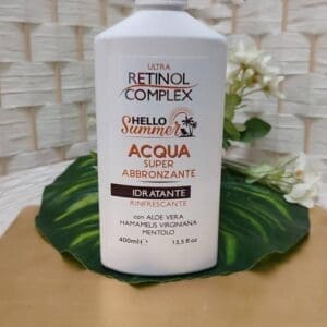 Agua Bronceadora  Hello Summer  de Retinol Complex – 400 ml - Imagen 3