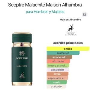 Maison Alhambra Sceptre Malachite EDP 100ml - Imagen 4