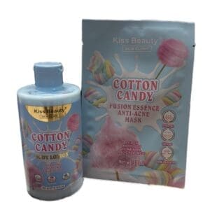 Kiss Beauty Pack Dulce tentación 2 productos crema corporal y mascarilla diferentes aromas Candy Fantasy Fruit Gummy Strawberry Cheesecake Cherry Boom Chocolate Fudge Bubb Legum y Cotton Candy - Imagen 9