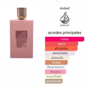 Asdaaf Ameerat Prive Rose / Sugar Crown EDP 100ml - Imagen 4