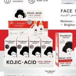 Kiss Beauty Serum Facial Ácido Kojic 30ml para Hidratación Piel Fina y Luminosa con Textura Suave - Imagen 4
