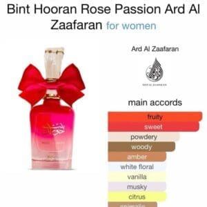 Bint Hooran Rose Passion EDP 100ml - Imagen 5