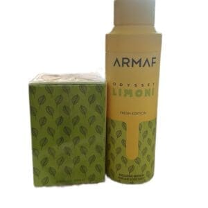 Armaf Odyssey Limoni Fresh EDP 60ml + Body Spray 200ml - Imagen 4