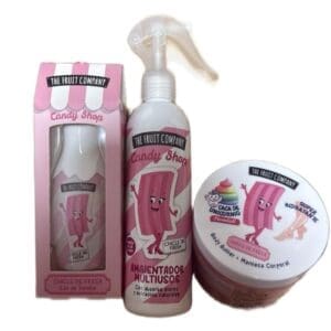 Pack Fruit Company chicle de fresa , osito de gominola y nube de colores y algodón de azúcar - Imagen 10