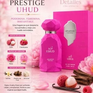 Arabiyat Prestige Uhud EDP 100ml - Imagen 4
