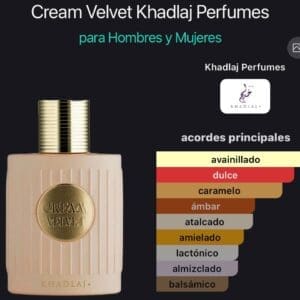 Khadlaj Cream Velvet EDP 100ml - Imagen 3
