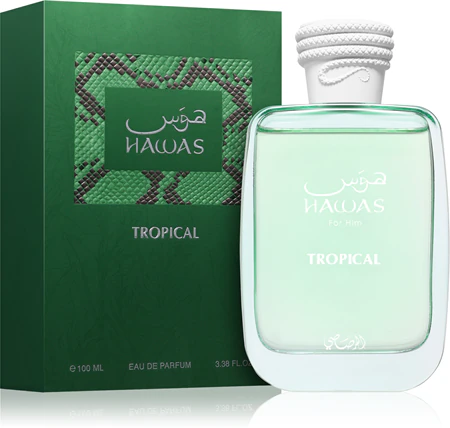 hawas tropical1 Rasasi Hawas Tropical For Her Eau de Parfum 100ml perfume árabe femenino