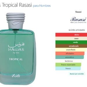 Lattafa Hawas Tropical Eau de Parfum 100ml perfume árabe