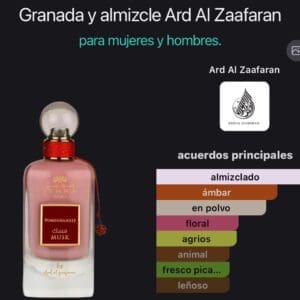 Ithra Dubai Pomegranate Musk – Eau de Parfum 100ml - Imagen 4
