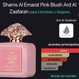 Shams Al Emarat Khususi Pink Blush EDP 100ml - Imagen 4