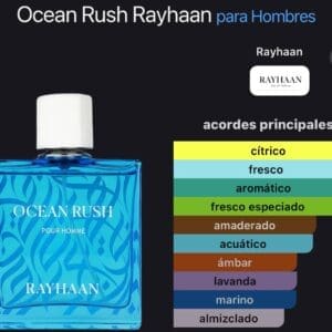 Rayhaan Ocean Rush EDP 100ml - Imagen 4