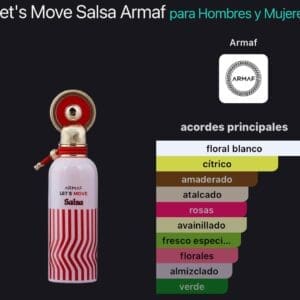 Armaf Lets Move Salsa EDP 100ml - Imagen 5