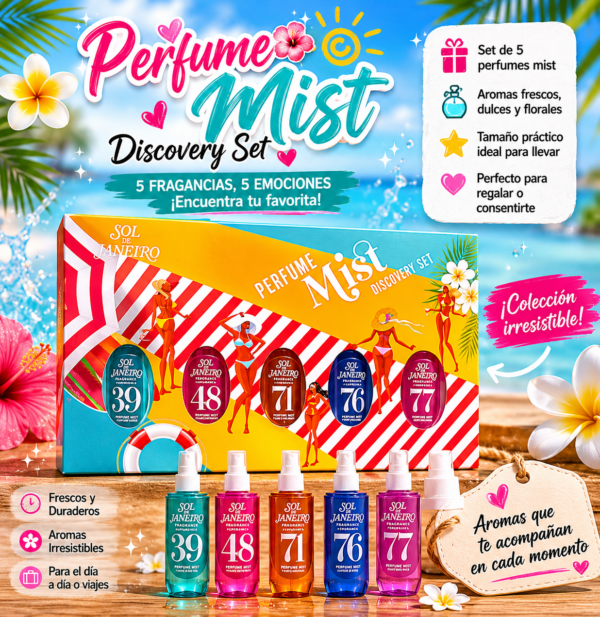 Pack brumas Sol de Janeiro Pack brumas Sol de Janeiro perfume corporal