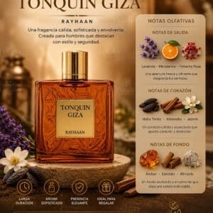 Rayhaan Tonquin Giza EDP 100ml - Imagen 3